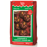 Chocolate & hazelnut cookies mix 350g - glutenvrij